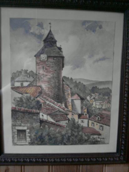 La tour de l'horloge à Bar-le-Duc.